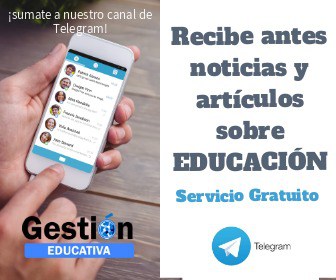 Noticias sobre educación en Telegram
