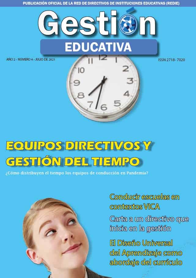 tapa revista gestión educativa nro. 4